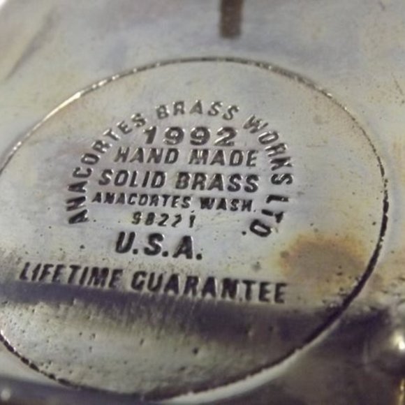 Vintage Spie Construction Inc. Brass Belt Buckle - Picture 4 of 5